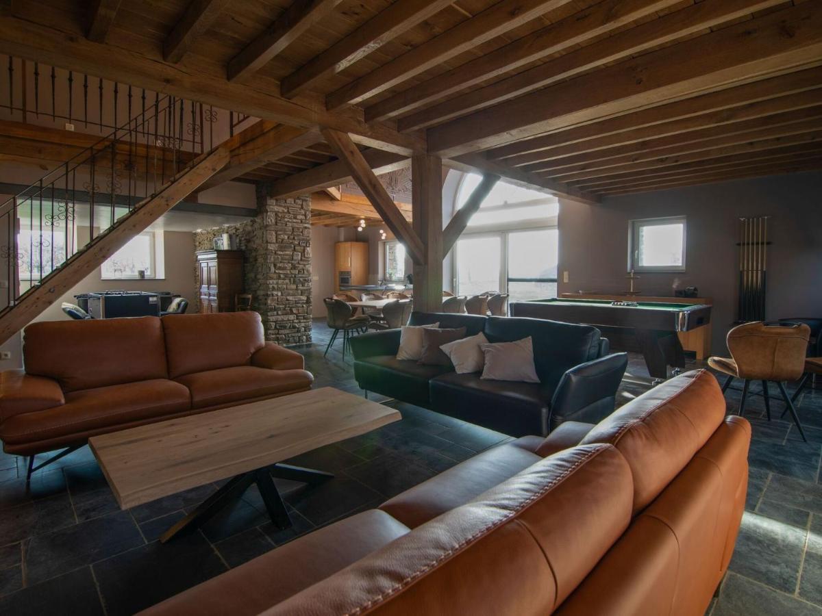 Very Spacious House With Sauna Spa And Countryside Views Gouvy Dış mekan fotoğraf